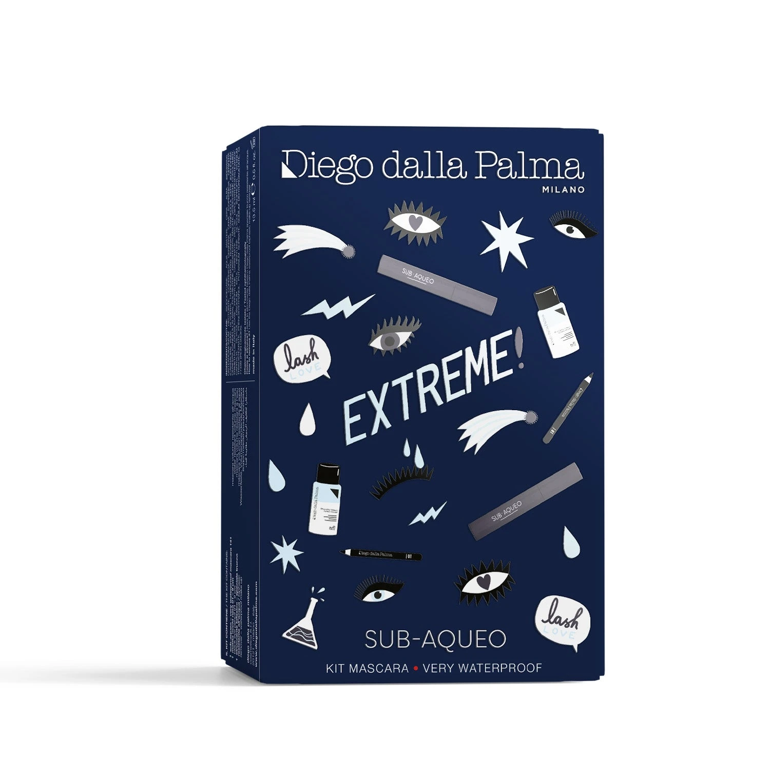 KIT MASCARA SUB-AQUEO - VERY WATERPROOF 2 KIT MASCARA SUB-AQUEO - VERY WATERPROOF - immagine 2