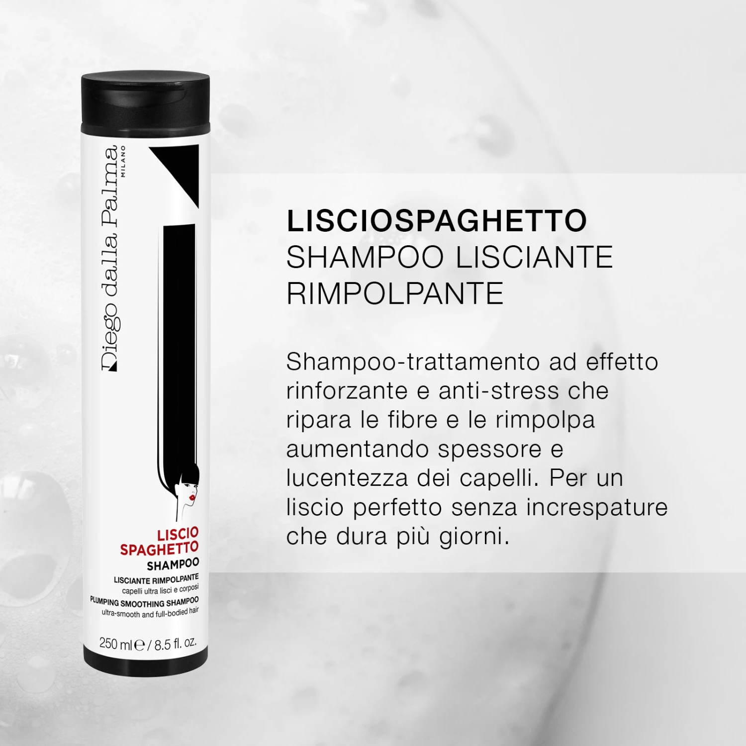 Lisciospaghetto - Shampoo Lisciante Rimpolpante 9 Lisciospaghetto - Shampoo Lisciante Rimpolpante - immagine 9