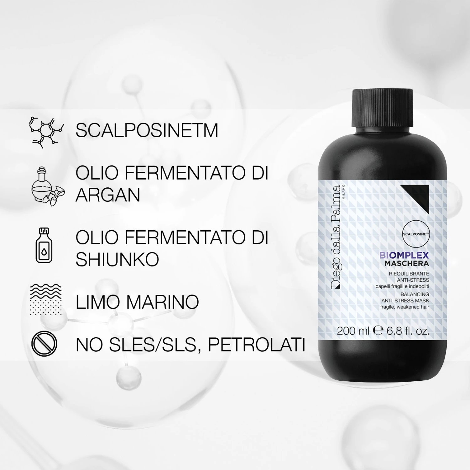 BIOMPLEX MASCHERA RIEQUILIBRANTE ANTI-STRESS 3 BIOMPLEX MASCHERA RIEQUILIBRANTE ANTI-STRESS - immagine 3