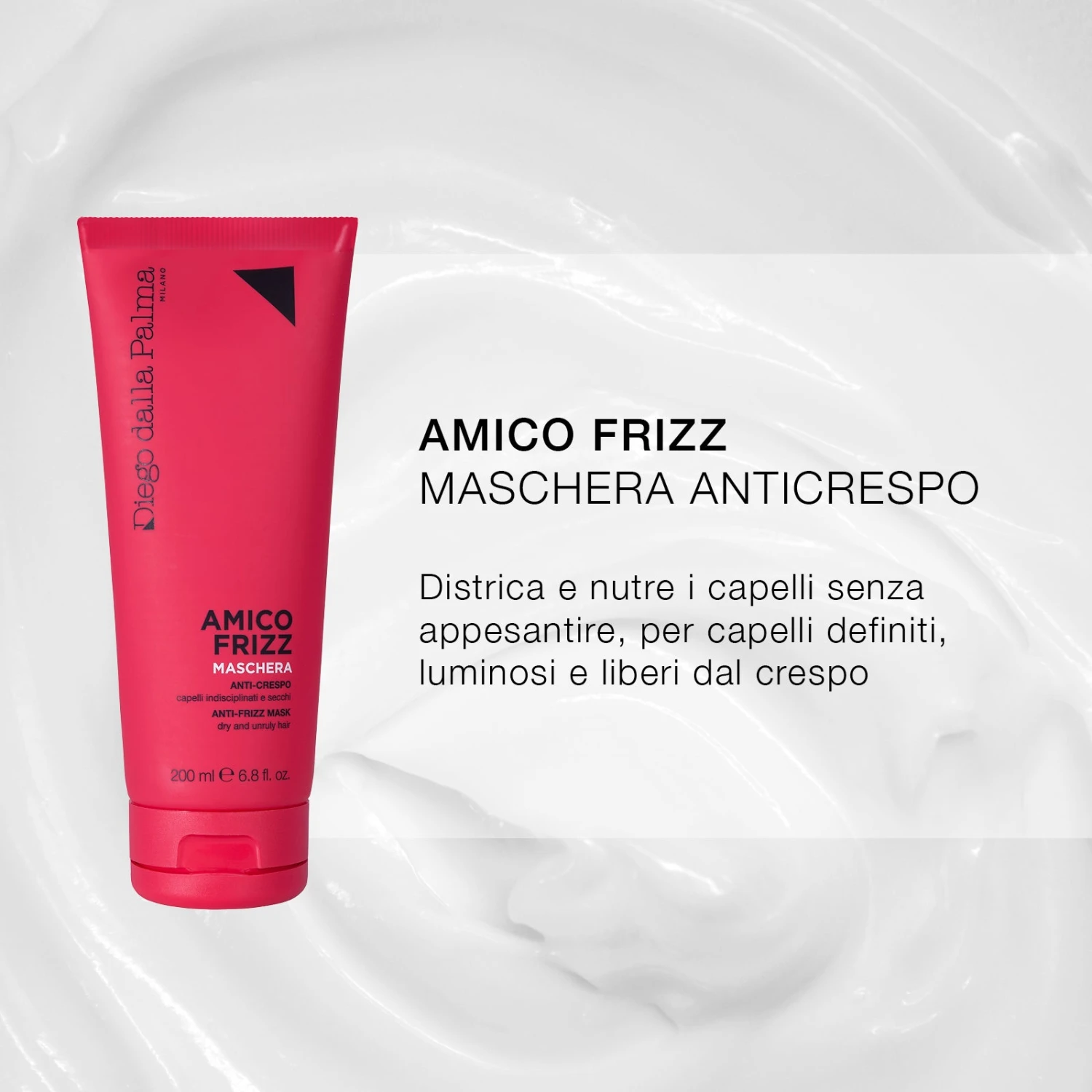 AMICO FRIZZ - MASCHERA ANTI CRESPO 2 AMICO FRIZZ - MASCHERA ANTI CRESPO - immagine 2