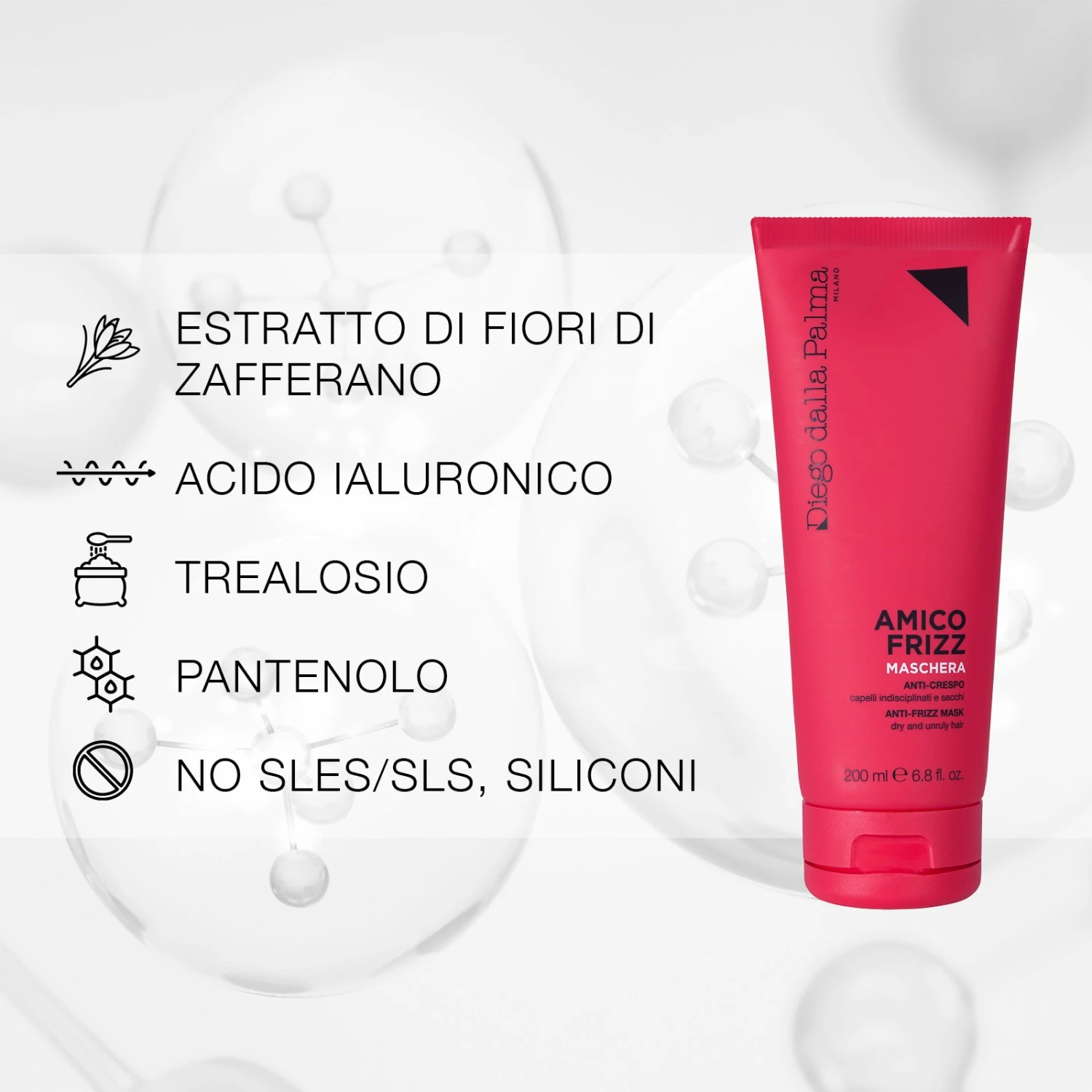 AMICO FRIZZ - MASCHERA ANTI CRESPO 5 AMICO FRIZZ - MASCHERA ANTI CRESPO - immagine 5