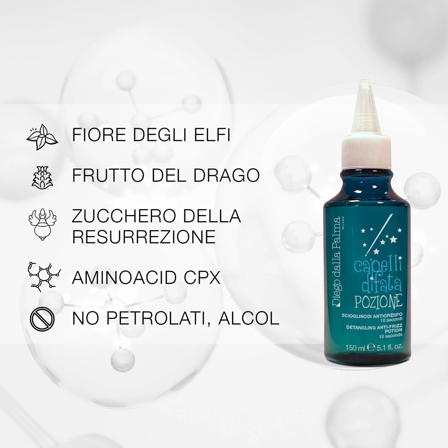 Capelli Di Fata - Pozione Sciogli Nodi Anticrespo 5 Capelli Di Fata - Pozione Sciogli Nodi Anticrespo - immagine 5